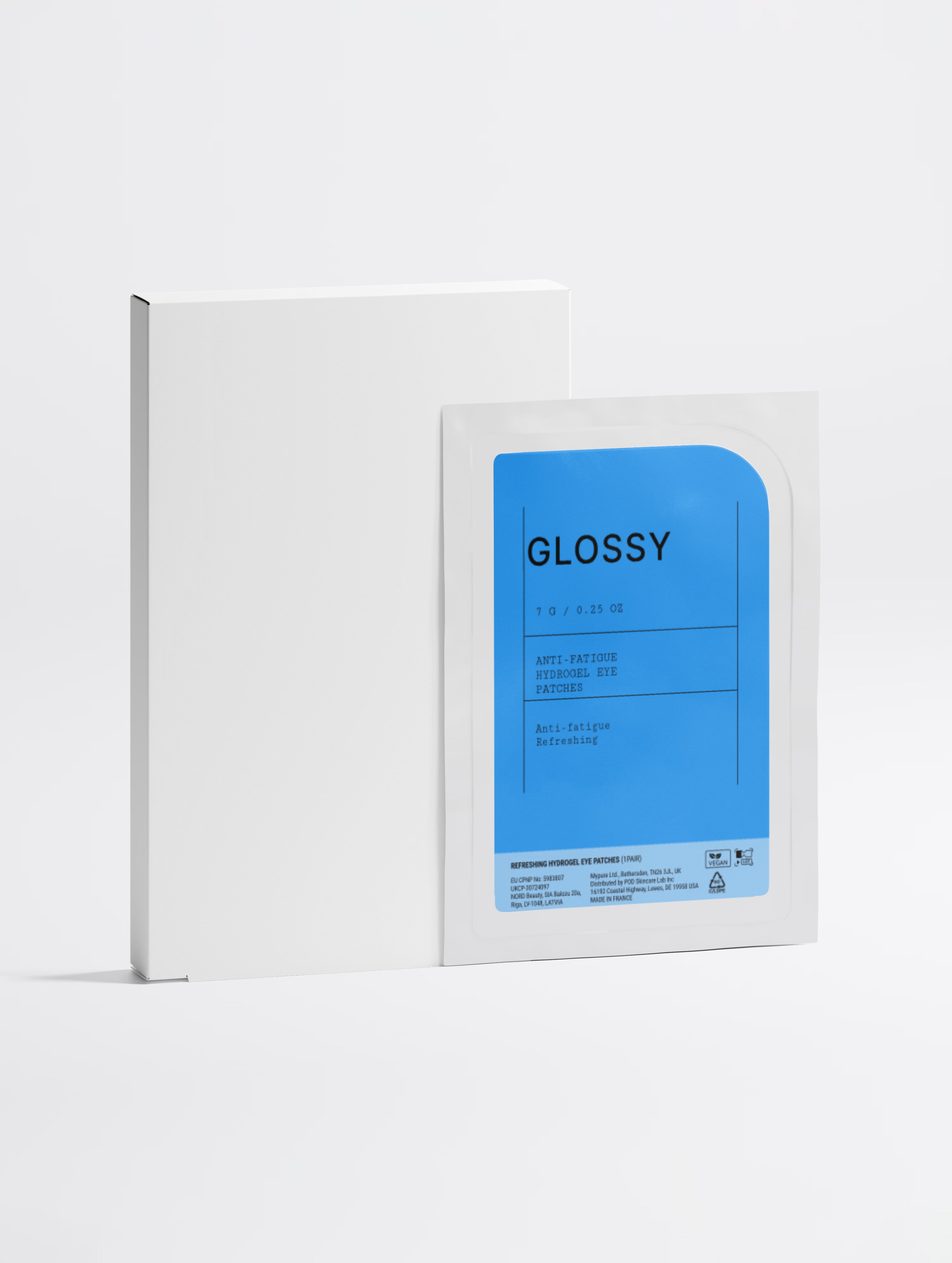 Anti-Fatigue Hydrogel Eye Patches